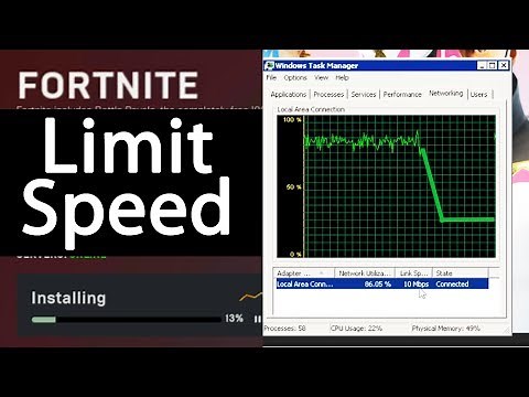 Limit Download Speed, Limit Bandwidth Usage in Windows