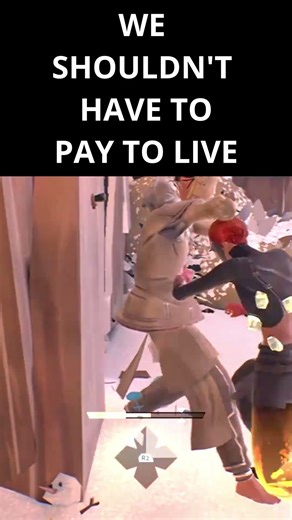 We shouldn't have to pay to live. Well..