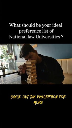 IDEAL NLU PREFERENCE LIST #clat #nlu #law #clat2026 #nlujodhpur #nlsiu #nalsar #nujs #gnlu #nliu