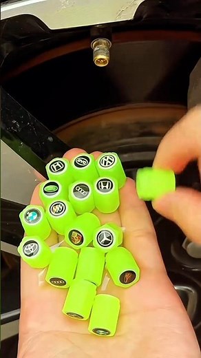 Why do people install car tyre valves in their car tyres?