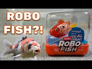 ZURU ROBO FISH OPENING! A REAL SWIMMER!