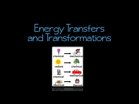 Energy Transfers and Transformations
