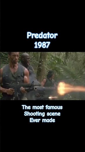 Predator 1987: Jungle Shootout Scene From Hell!