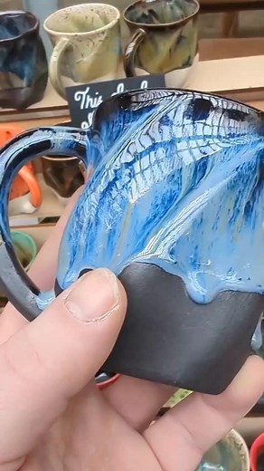 These new glaze combos are just too good not to share!!! #pottery #slipcasting #ceramics #mayco #maycoglaze | Pitcairn Ceramics