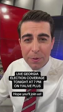 Live Georgia election coverage on 11Alive Plus