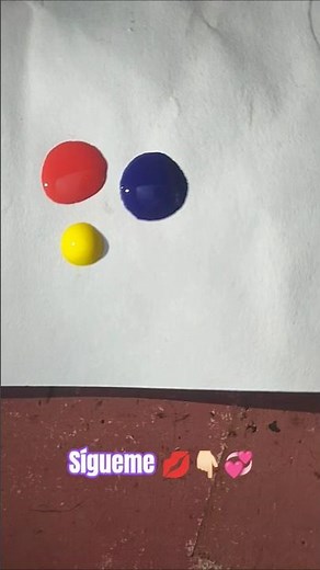 COMBINACIÓN DE COLORES PRIMARIOS # Como formar el color Negro #Truco #videos #viralllll