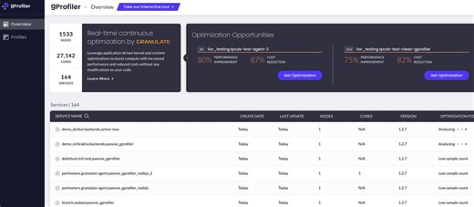 持續即時剖析效能，Granulate打造不需改程式碼調校的軟體