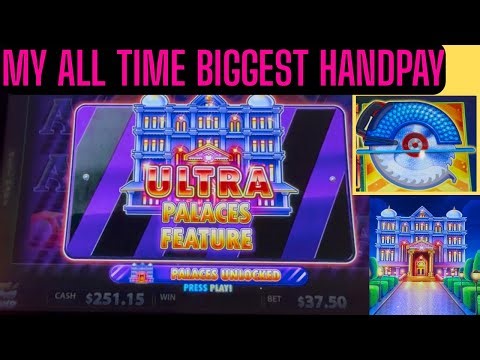 FINALLY 🤩 1ST & Biggest ULTRA PALACE FEATURE JACKPOT 🎰 On Huff N Even More Puff GRAND