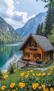 42K views · 4.3K reactions | Log Cabin Life at Its Coziest ☕ | My Log Homes | Facebook