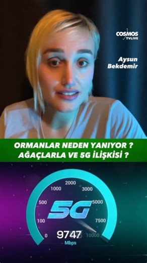 Ağaçlar 5G yüksek hızlı internet için engel mi teşkil ediyor ? #5g #inyernet #ağaçlar #hızlıinternet #elektromanyetik | Cosmos TV Live