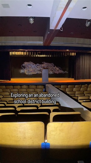 Exploring an abandoned school district building