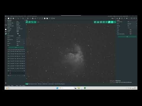 Astrophotography session