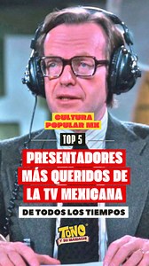 203K views · 3.9K reactions | Antes de la era del streaming, las familias mexicanas se entretenían viendo programas de concursos, de variedades y de noticias, cuyos conductores se convertían en ídolos populares. Aquí los cinco más queridos de la TV mexicana de antaño.#video #folclor #tysm #ranking | Toño y su mariachi | Facebook