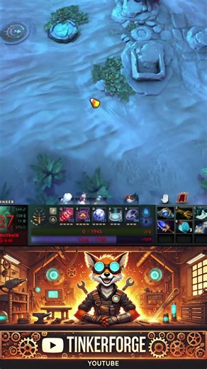 Dota 2 7.40 - Tinkerforge Discovers NEW TINKER NERF?? 🤯🤯 #dota2