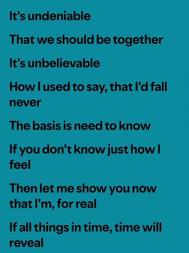 Back At One - Brian McKnight: Full Lyrics & Music