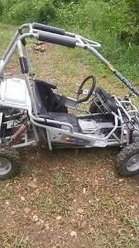 Project go kart with chainsaw motor pt 1