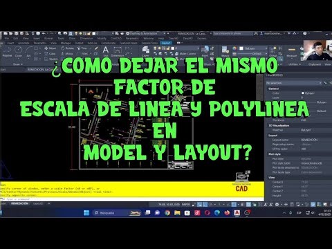 LTS = LTSCALE + PSLTSCALE / Aprende comandos útiles en AutoCad.