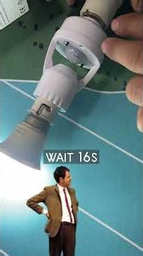 intelligent induction lamp holder #tech #tech_tour