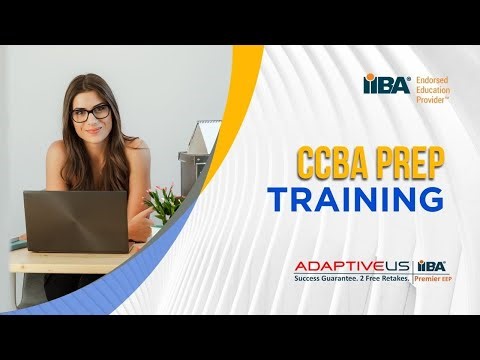 CCBA Training Prep | IIBA CCBA Certification Made Easy | Adaptive US