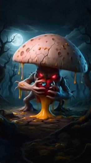 Unbelievable!😱Giant mushroom Monster Swallows Pepper Whole