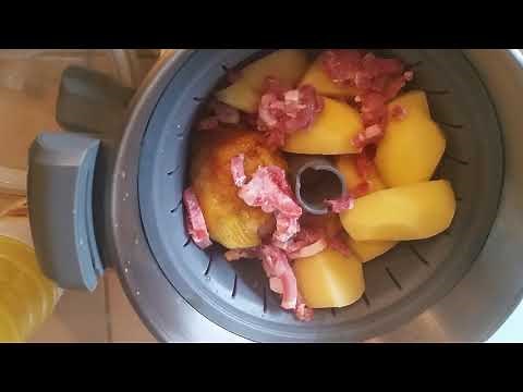 Creamy chicken in the compact cook elite step by step