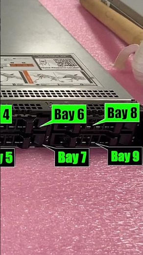 Dell PowerEdge R630 13th Gen | Drives Installation | #tech #satisfying #dell #server #ssd #hdd