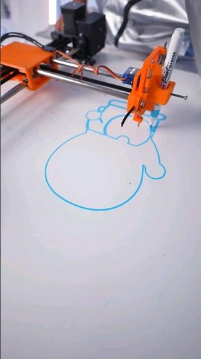 Robot Draws Doraemon #tech