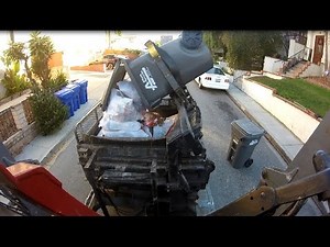GoPro on Cab Ride-Along - A Garbage Day in Redondo Beach