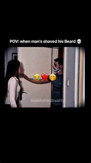 reality on Instagram: "Wait for the end 🗣️ A short, hilariously relatable clip has been making the rounds online—starting with a man confidently shaving his beard, fully committed to the decision. Everything feels normal at first: shaving cream on, mirror check, zero regrets. Then the camera reaches the end… and reality hits 😂💀 What once felt familiar suddenly looks completely different. No overacting, no setup—just a raw, honest reaction that every bearded guy secretly fears after picking up