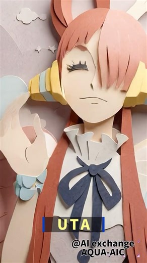 Anime to 3D Paper – UTA | ONE PIECE