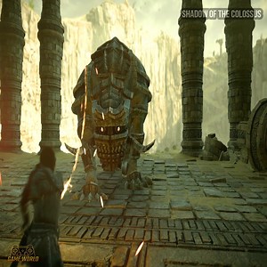El épico coloso guardían del fuego, Celosia -Shadow of the Colossus ! | Game World TV