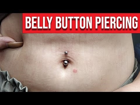 How to do Belly Button Piercing - Navel Piercing - Belly Piercing - Step by Step