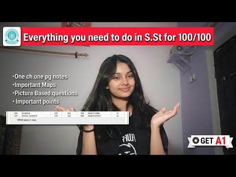 Stop Everything and watch THIS for 95%+ in S.St board exam