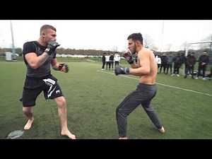 RAMZAN (black wolf) vs VINCENT (unbreakable) free fight