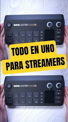 The Rodecaster Video S has incredibly comprehensive connectivity! #rodecaster
