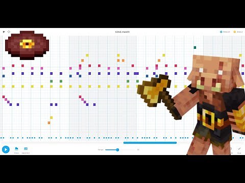 PigStep (Lena Raine) Minecraft Music | Chrome Music Lab (Link In DESC)