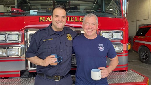 Mansfield Firefighter Phil Dollish retires after 33 years
