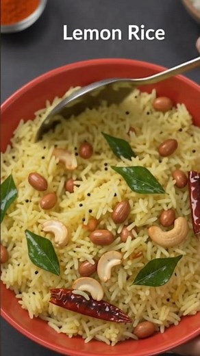 Lemon Rice Recipe (Chitranna)