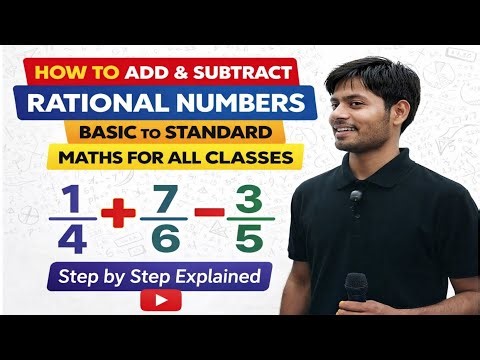 ✔️ How to add and subtract rational numbers (same & different denominators) Step-by-step explanation