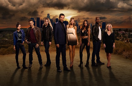 'Lucifer' Stars Reunite on CBS Drama Set