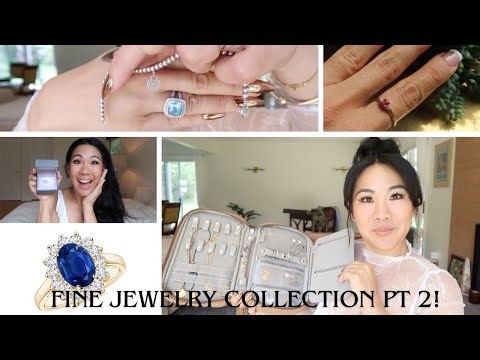 PT 2 : My Fine Jewelry Collection! ANGARA Ruby Ring Reveal! Precious Gems, 24K Gold, Vintage, etc!