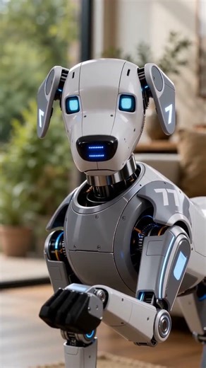 What’s under the floor?! 😱 Robot Dog Pranks His Best Friend!