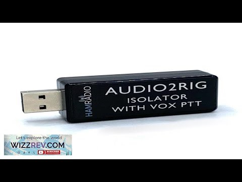 AUDIO2RIG Amateur Radio USB Sound Card Connector for KENWOOD/YAESU/ICOM Business Radio Review