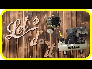 Maximaldruck am Druckluft Kompressor einstellen / Condor MDR 3