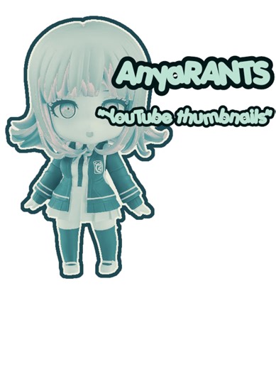 ⋆ And I know it's unfair to people who do make creative thumbnails just to get barley any views︵۫᷼ ︵᷼ ׄ . ִ #chiakinanami #danganronpav2 #fyp #danganronpa