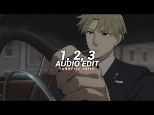 1, 2, 3 (sped up) - sofia reyes ft. jason derulo & de la ghetto [edit audio]