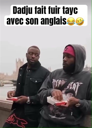 Dadju fait fuir tayc avec son anglais😂🤣 #abonne 👍