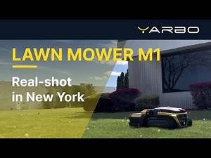 Yarbo Lawn Mower M1: Watch How Lawn Mower M1 Works | Real-shot in New York