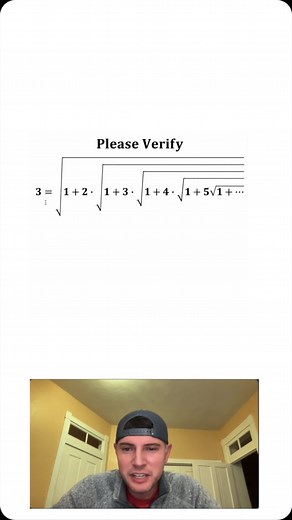 Andymath.com | Ramanujan’s Infinite Nested Radicals | Instagram
