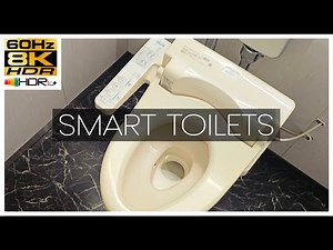 Japan Smart Toilets 8K HDR 60 | High-Tech Washlet Experience